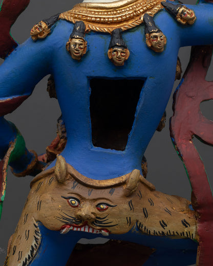 Wrathful Dakini Simhamukha Statue | Nepali Art & Craft