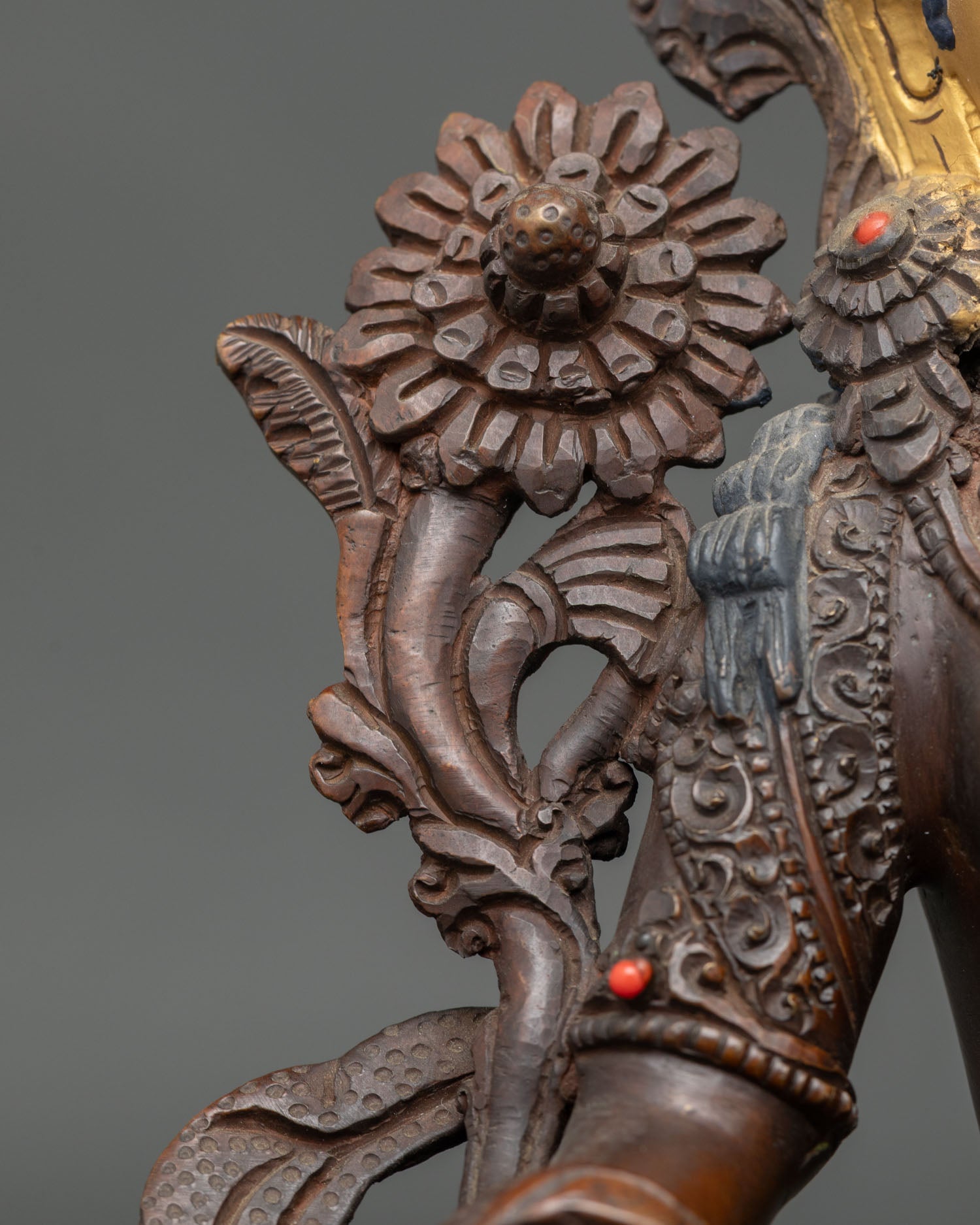 Green Tara Statue | Handmade Nepalese Copper Sculpture
