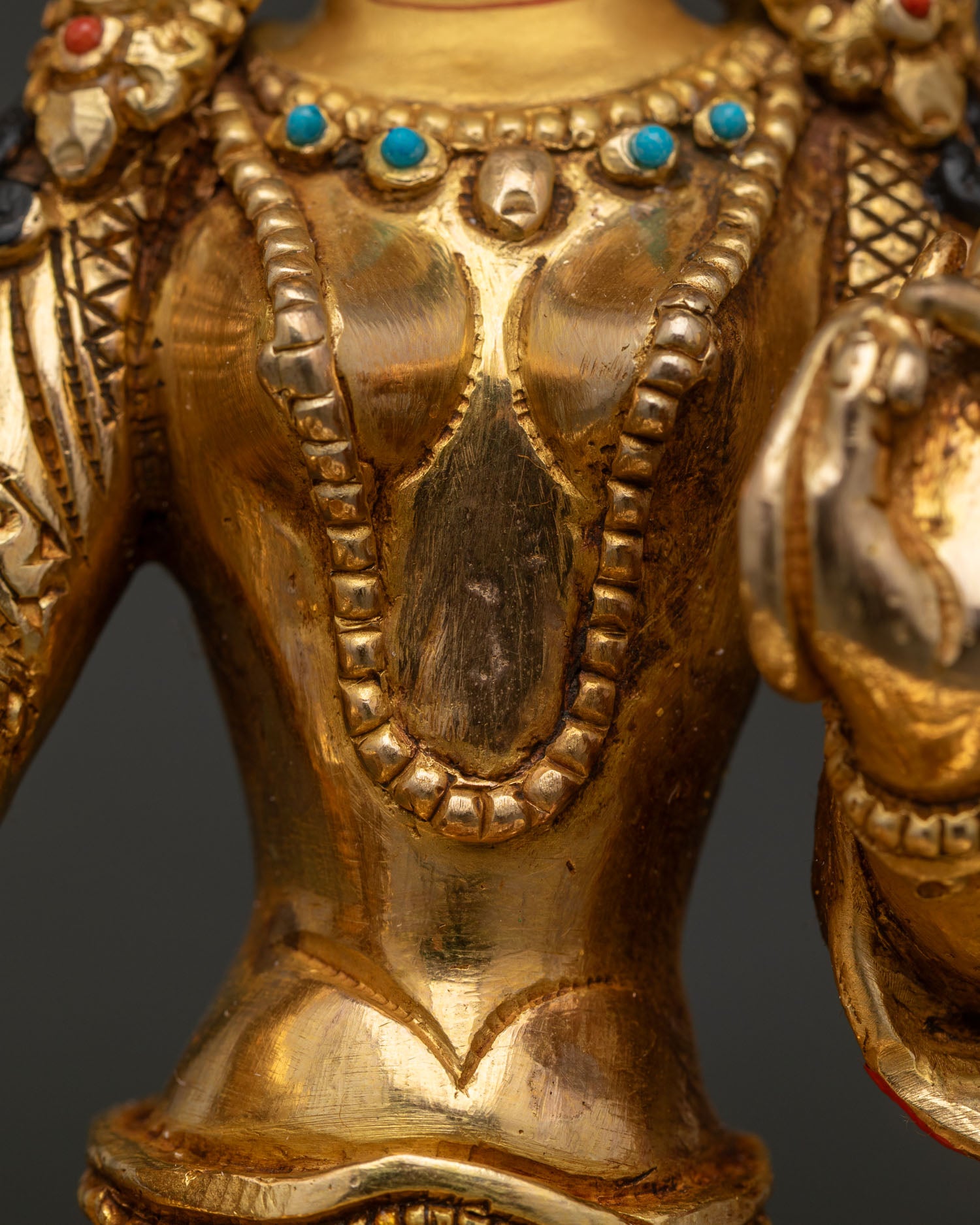 Green Tara Statue | Buddhist Female Buddha of Compassion