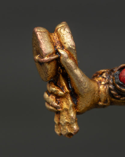 Six-Armed Mahakala Statue | Newari Craftsmanship
