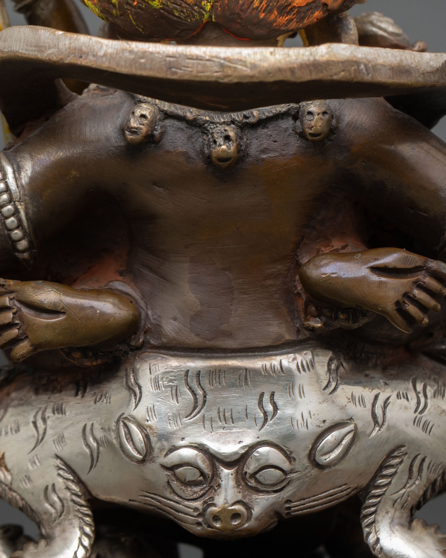 Four Armed Mahakala Statue | Powerful Guardian Deity Artwork