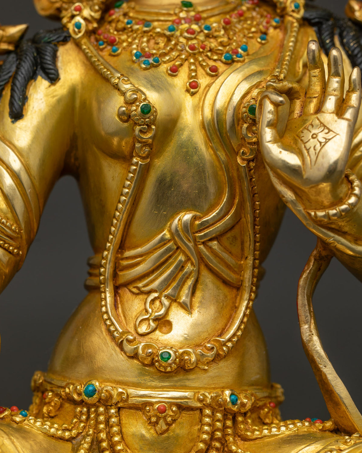 Green Tara Statue