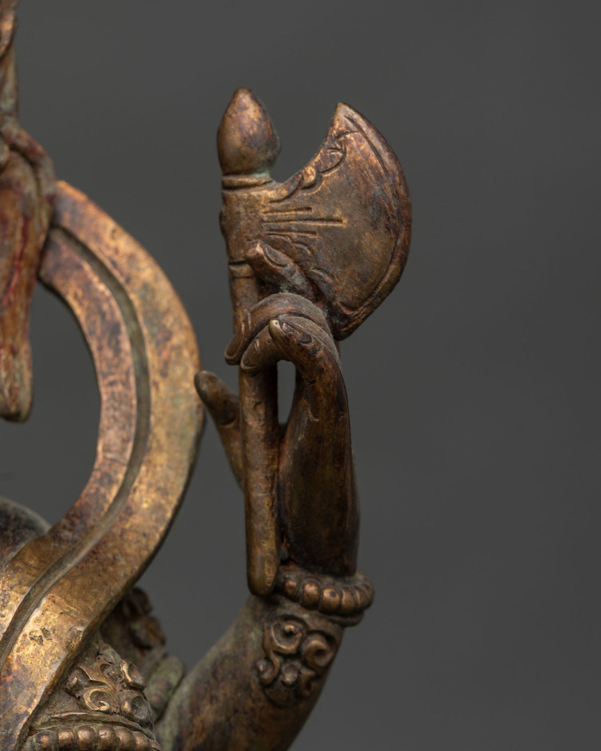 Oxidized Ganesha Statue | Traditional Ganpati Idol for Prosperity