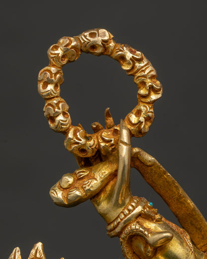 Six Arm Mahakala Statue