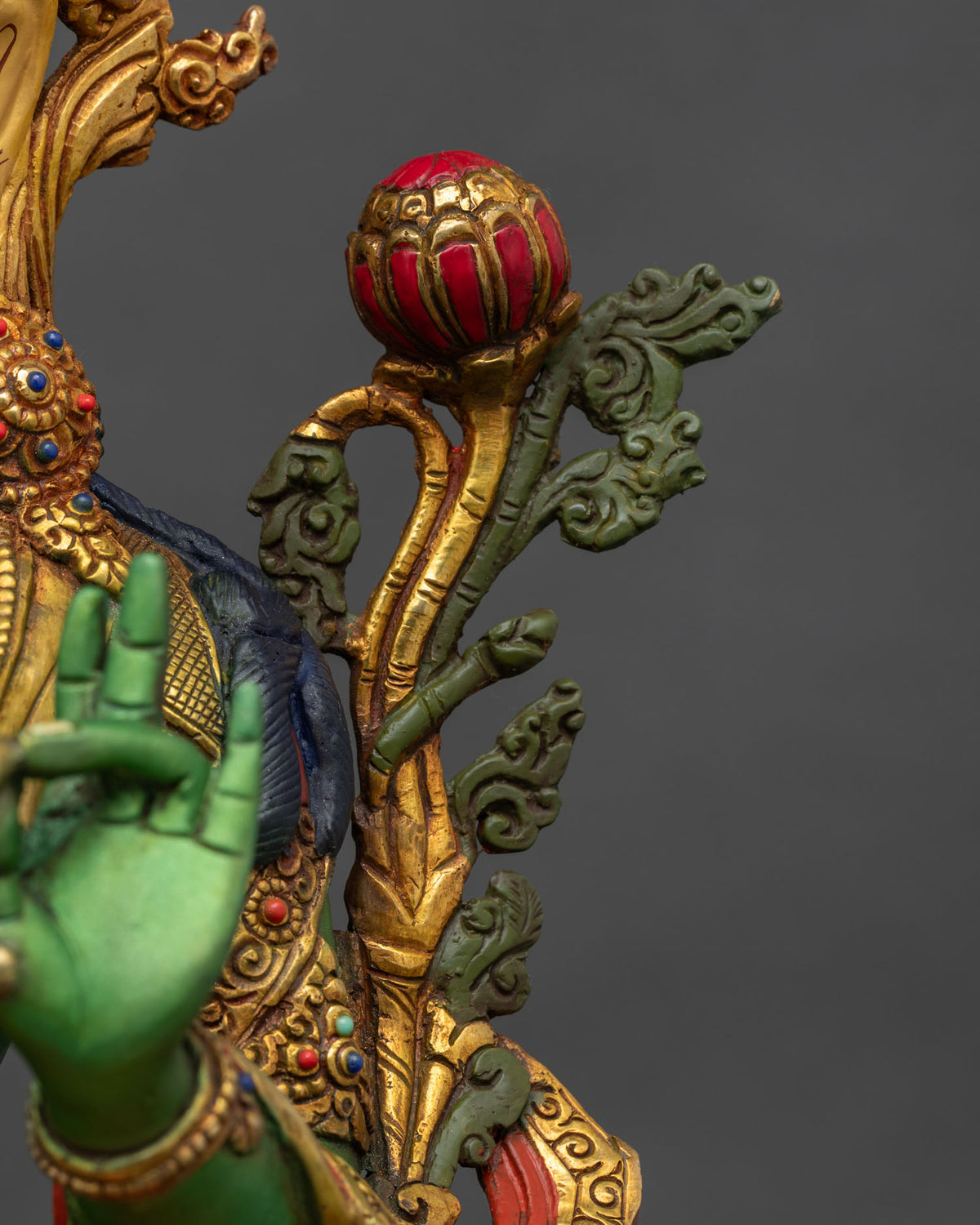 Green Tara Statue