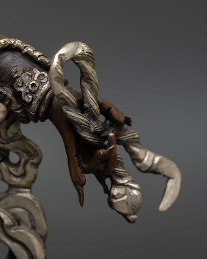 Six-Armed Mahakala | Dharma Protector Statue for Altar Decor