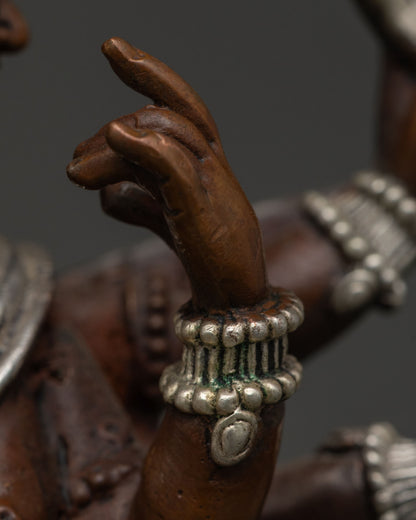 Kalachakra Statue | Handcrafted Buddhist Deity Sculpture from Nepal