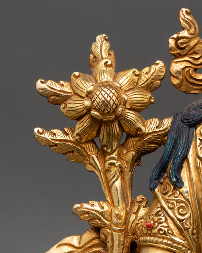 Green Tara Statue – Sacred Tibetan Mother of Liberation