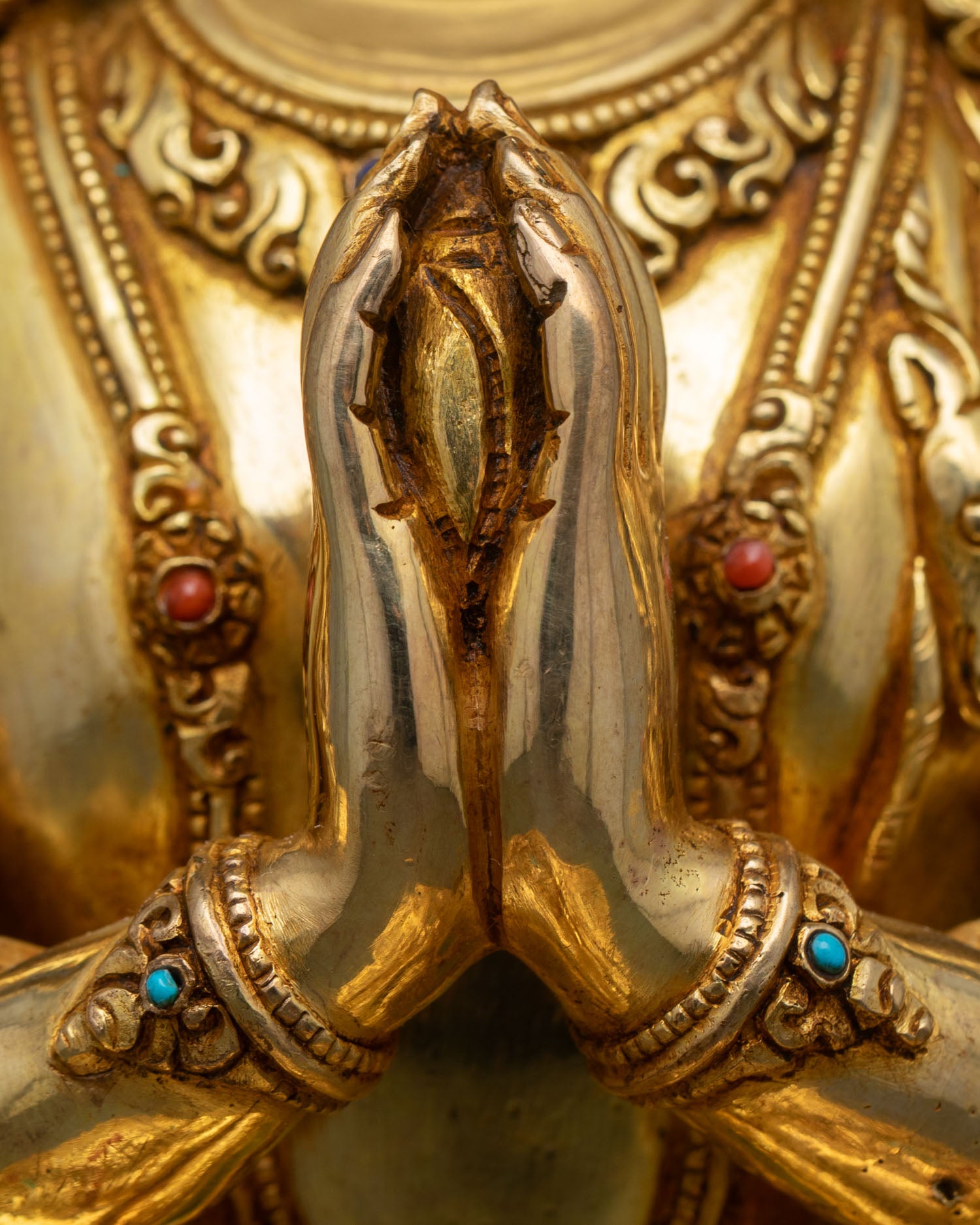 Chenrezig Statue | Nepalese Bodhisattva of Compassion