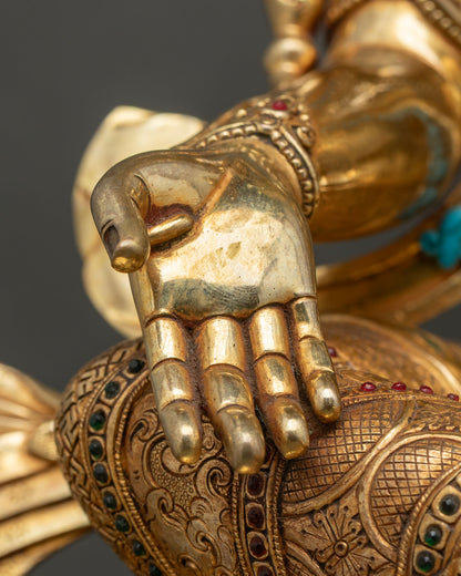 Green Tara Statue