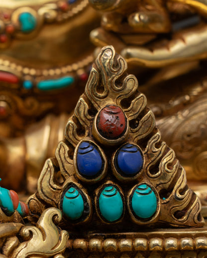 Jambhala Statue for Prosperity | Handmade Buddhist Art