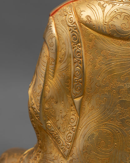 Atisha Buddhist Master Sculpture for Meditation Practice