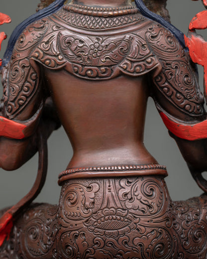 Green Tara Statue