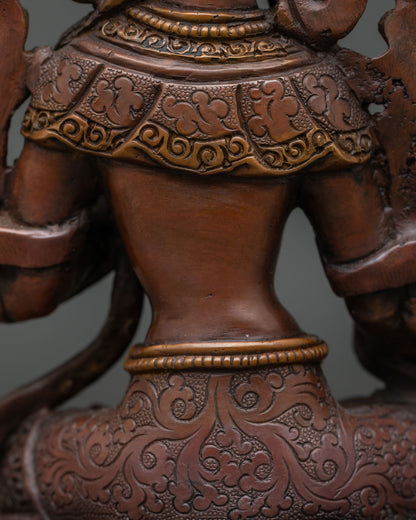 White Tara Statue | Handcrafted Himalayan Buddhist Artwork