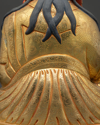 Exquisite Guru Rinpoche Statue for Your Altar | Handcrafted in Nepal