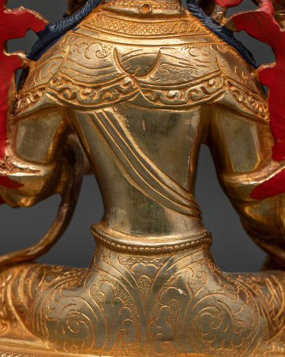 Green Tara Statue | Divine Protector of Tibetan Buddhism