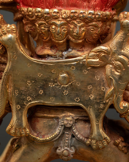 Yamantaka Statue | Fierce Guardian Deity from Nepal