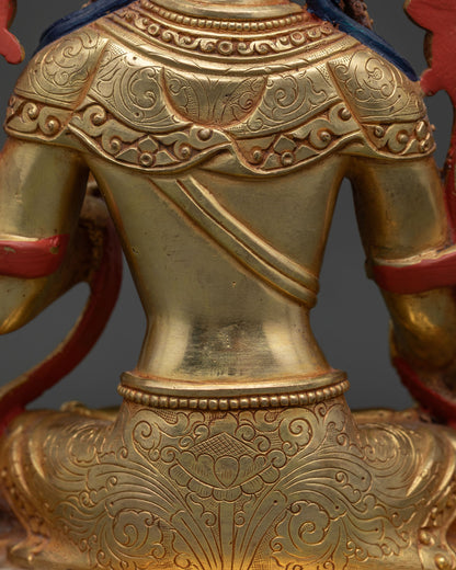 White Tara Statue | Handcrafted Himalayan Buddhist Art