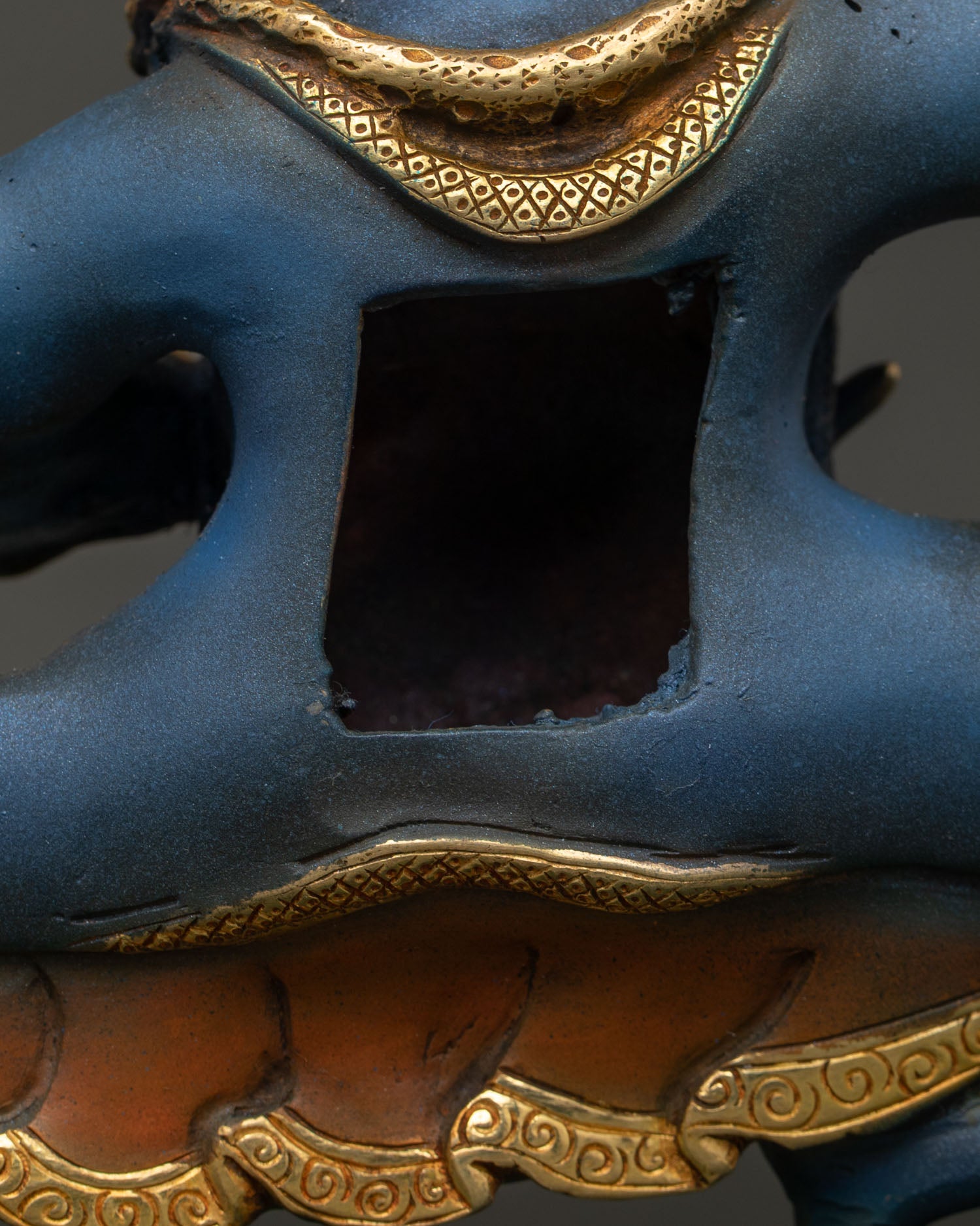 Mahakala Bernagchen Statue | Lost Wax Cast Sacred Artwork