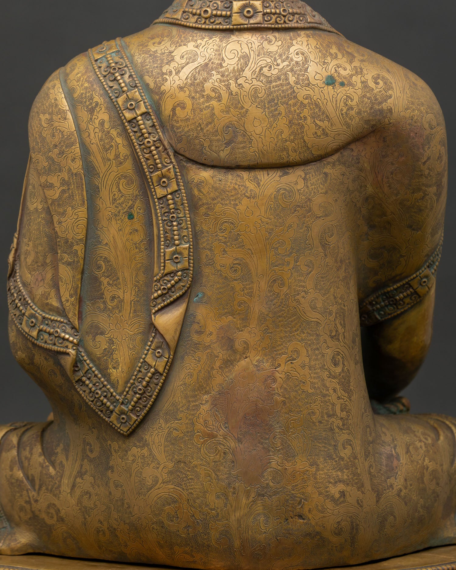 Shakyamuni Buddha Statue | Sacred Copper Artwork from Nepal