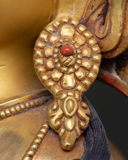 Ornate Amitayus Buddha Statue | Long-Life Buddha from Nepal