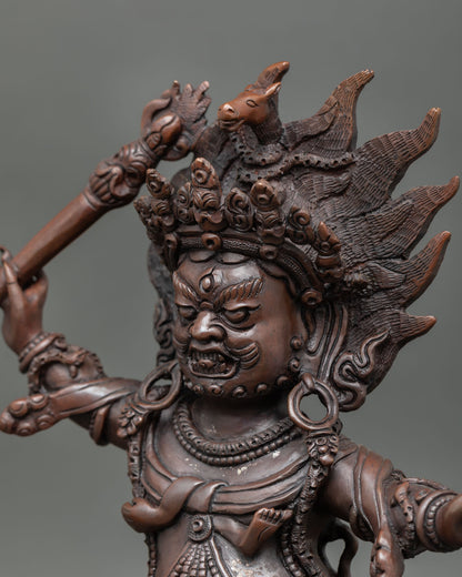 Hayagriva Statue | Nepalese Traditional Copper Craftsmanship