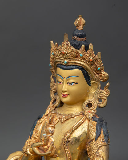 Handcrafted Vajrasattva Statue for Spiritual Cleansing