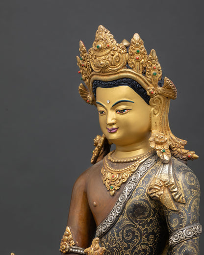 Medicine Buddha Statue – Traditional Nepalese Sacred Art
