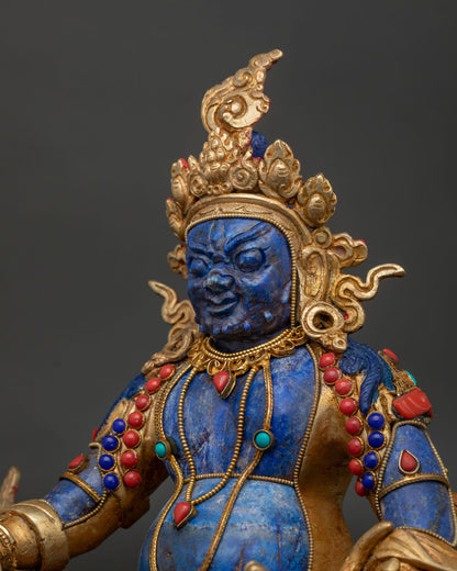 Dzambhala Statue | Sacred Vajrayana Wealth Deity Art