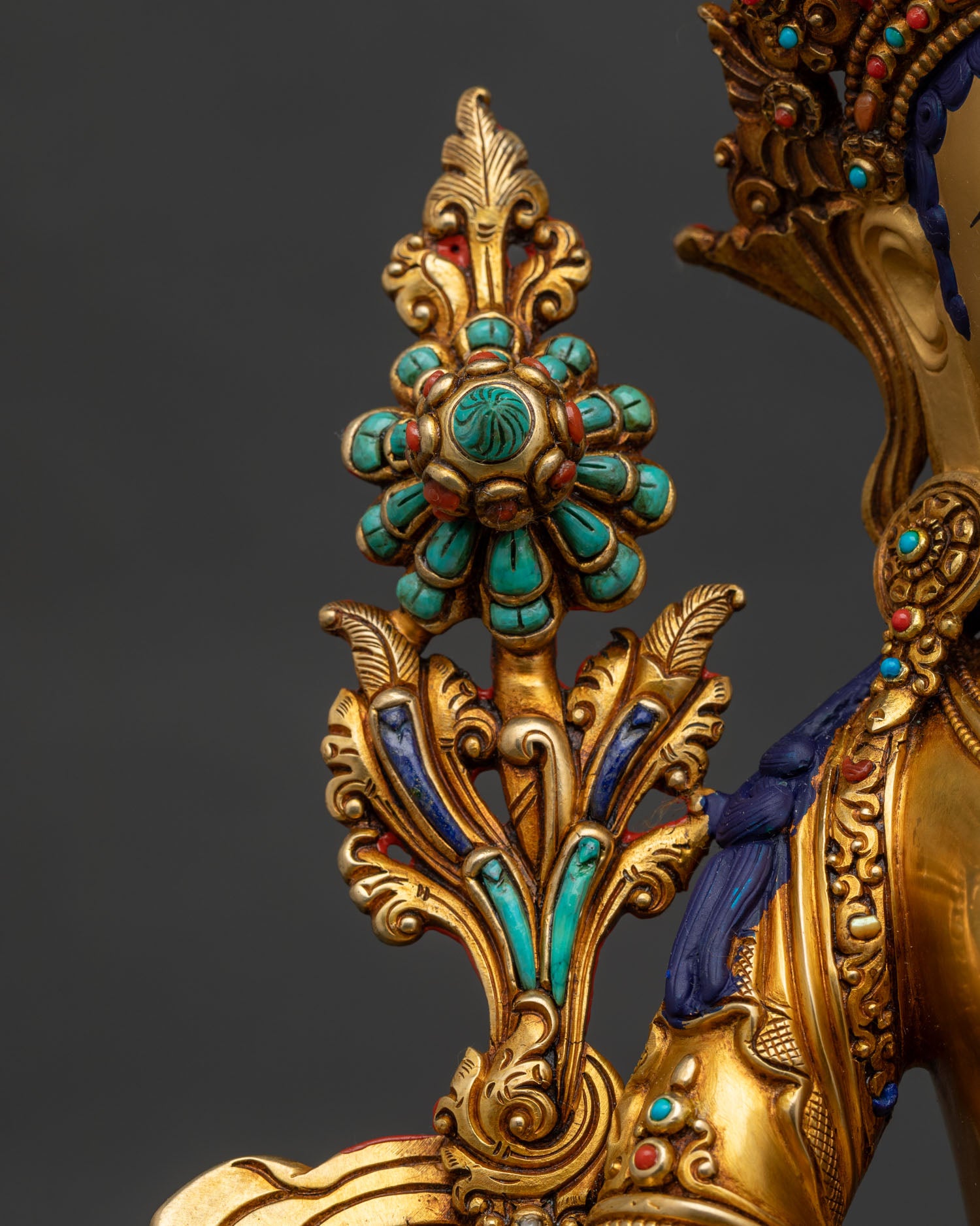Green Tara Sculpture | The Mother of Liberation for Spiritual Growth
