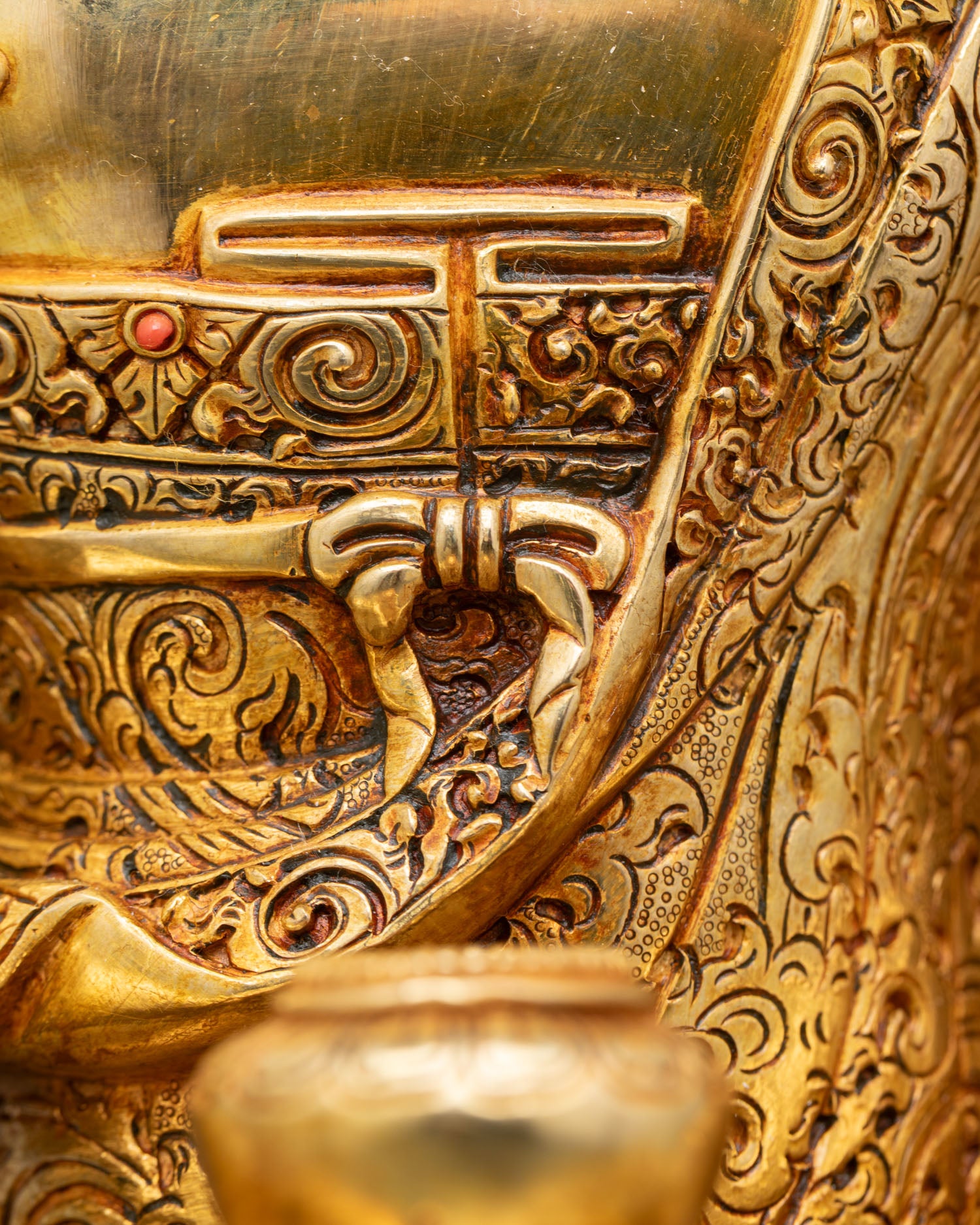 Amitabha Buddha Statue | Himalayan Lost Wax Copper Artwork