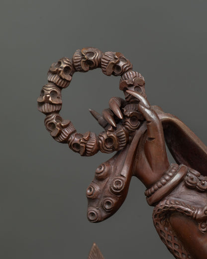 Six Armed Mahakala | Vajrayana Wrathful Protector Statue
