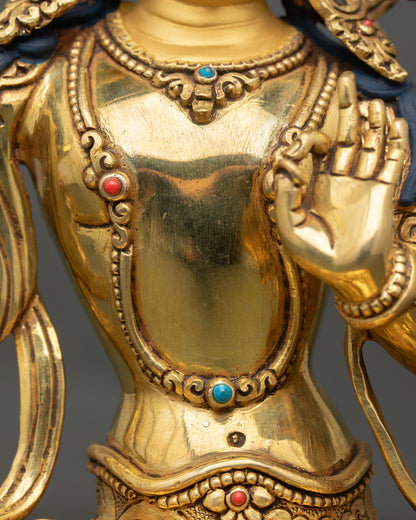 Manjushri Statue | Traditional Handmade Nepalese Art