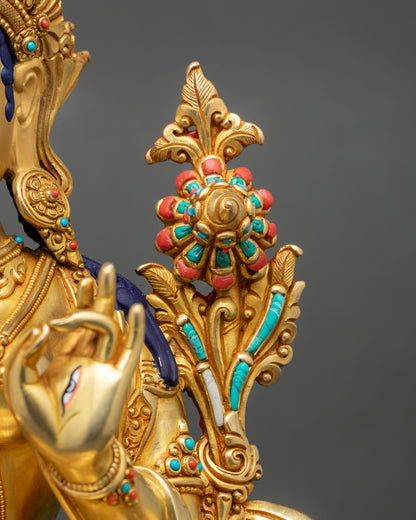 White Tara – Traditional Artisan Crafted Buddhist Sculpture