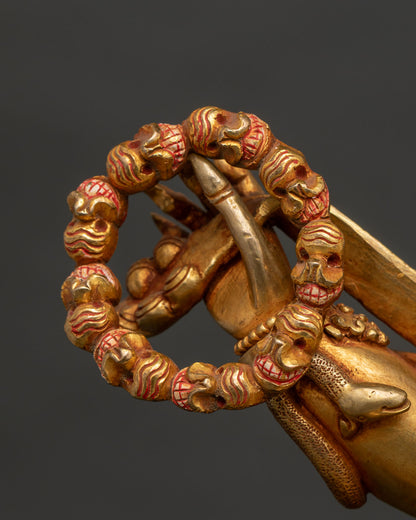 Six-Armed Mahakala Statue | Traditional Himalayan Buddhist Art