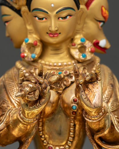 Marichi Statue | Sacred Buddhist Goddess of Light and Dawn