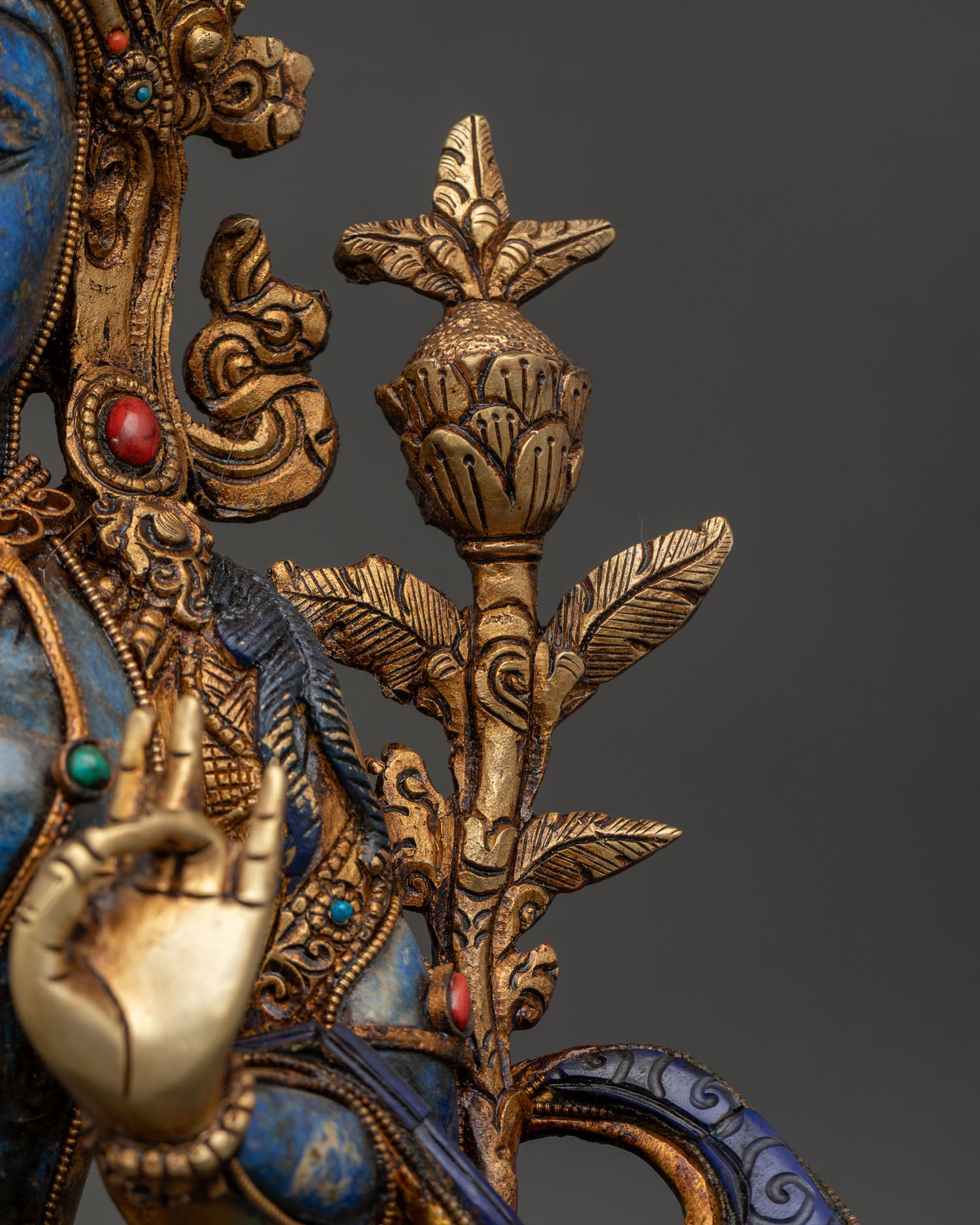 Green Tara Statue