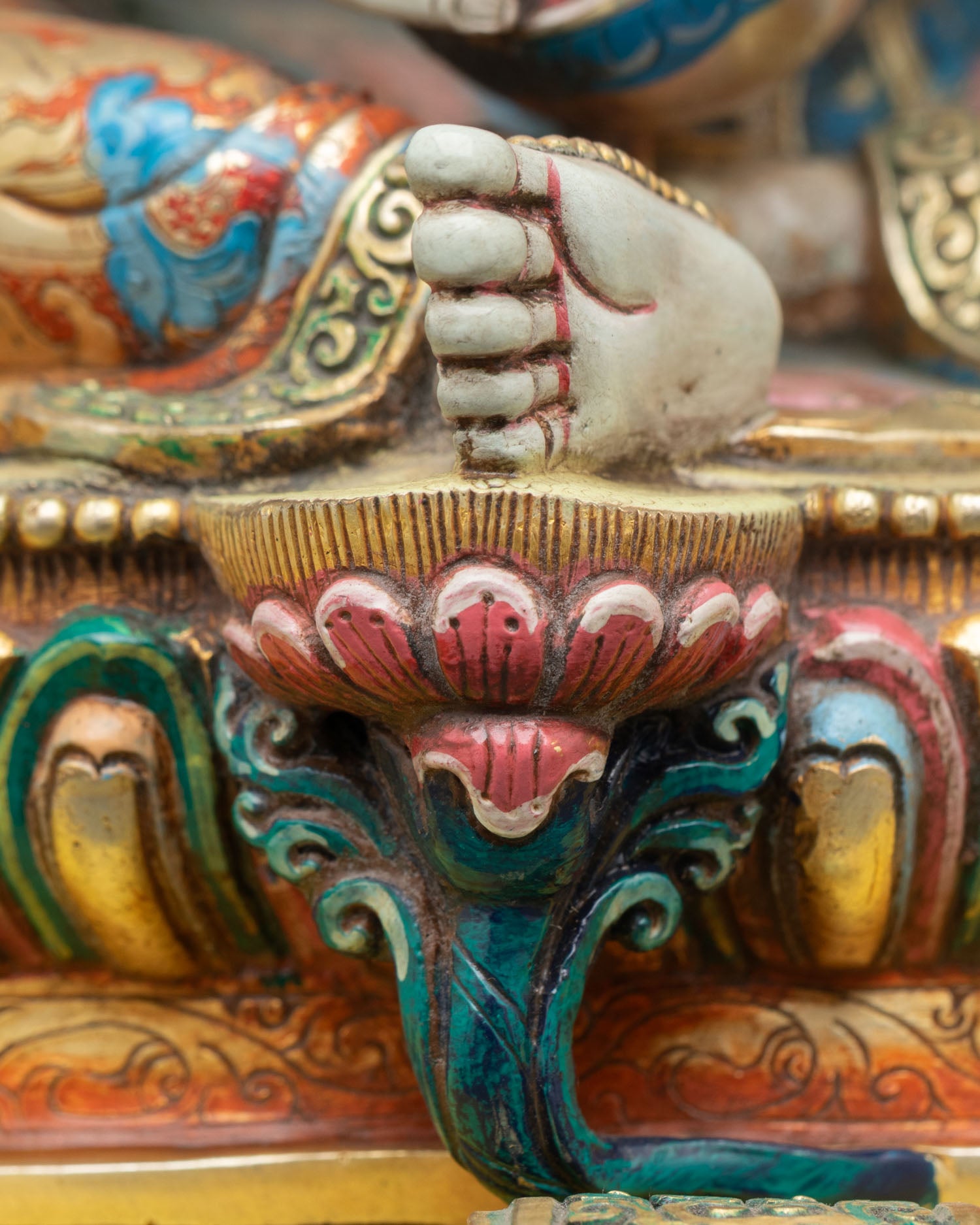 Beautiful Goddess Saraswati Sculpture | Handcrafted in Nepal