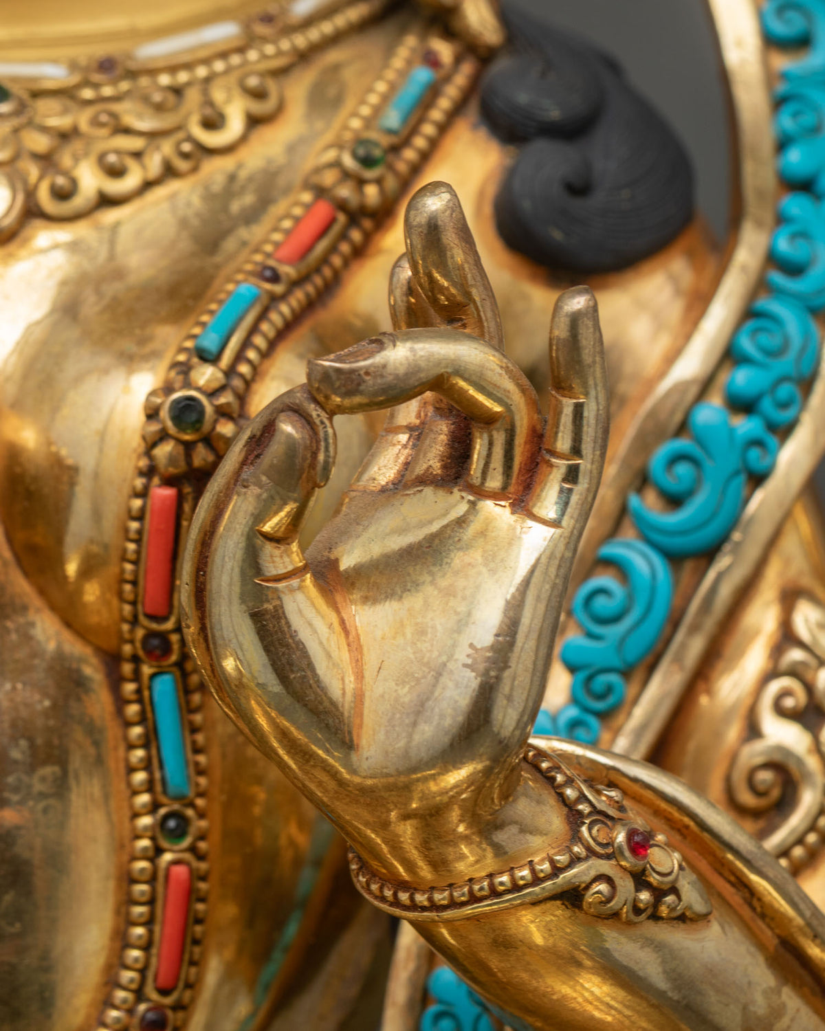 Green Tara Statue