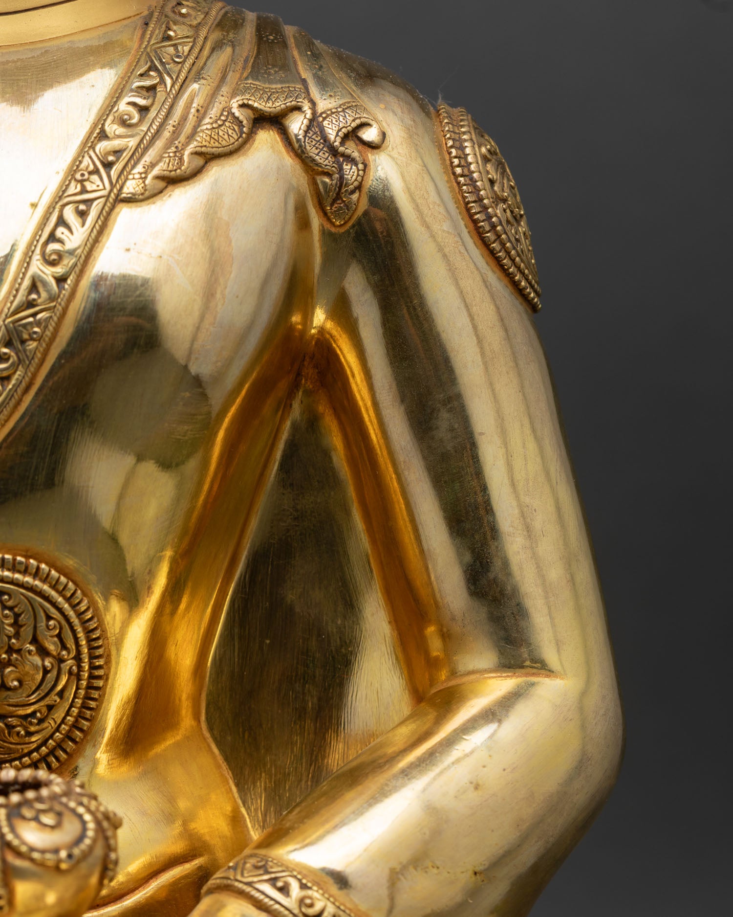 Luxury Shakyamuni Buddha Statue | Buddhist Home Accent