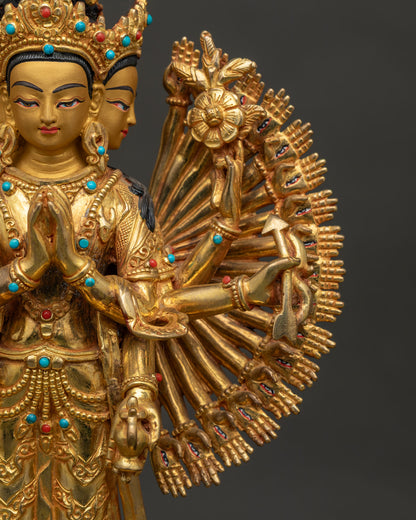 1000 Arm Chenrezig Statue