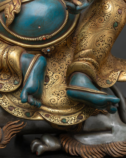 Handcrafted Namtoshe Statue – Buddhist Large-Sized Altarpiece