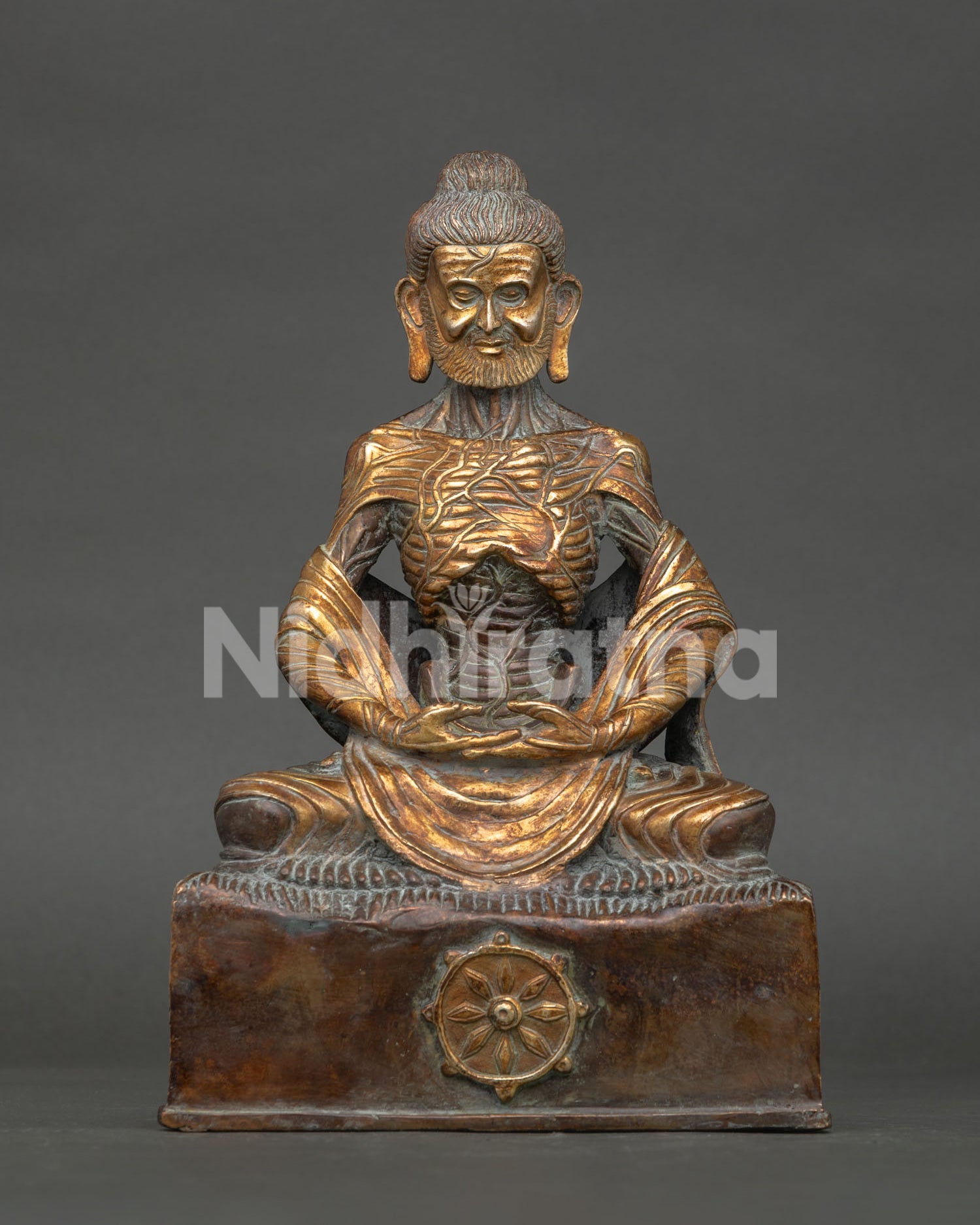 Fasting Buddha Statue