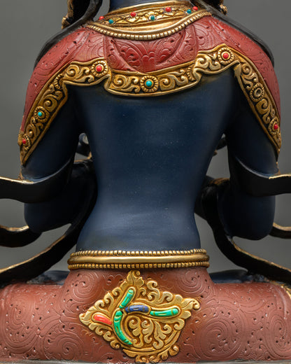 Vajradhara Statue | Primordial Buddha Art for Home Decor