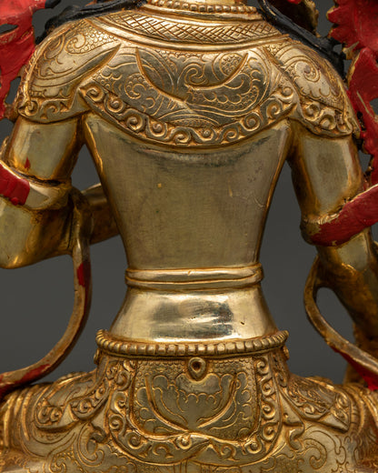 White Tara Statue | Buddhist Altar & Spiritual Decor