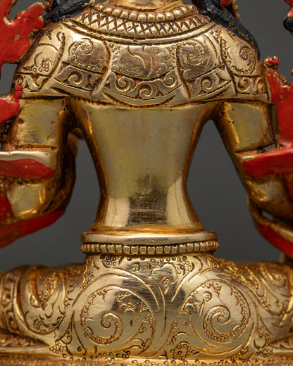 Green Tara Statue | Buddhist Female Buddha of Compassion