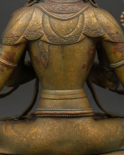 Chenrezig Statue | Four Armed Bodhisattva of Compassion