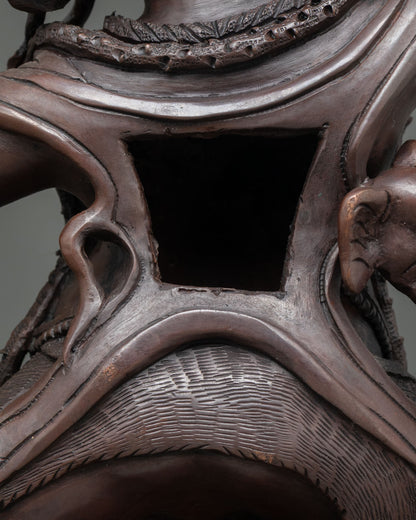Hayagriva Statue | Nepalese Traditional Copper Craftsmanship