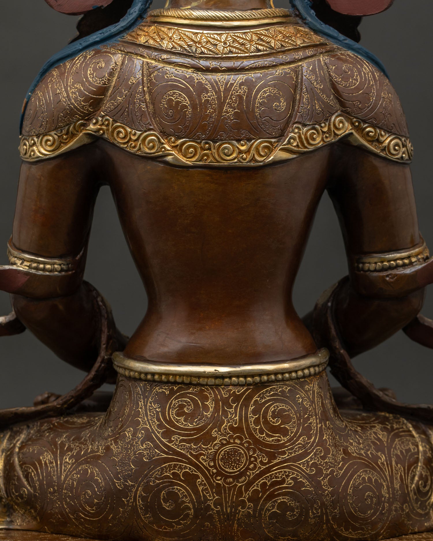 Amitayus Buddha Statue | Fine Nepali Buddhist Metalwork