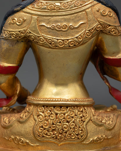 Handcrafted Vajrasattva Statue for Spiritual Cleansing